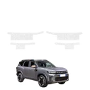 GrizzGlass HeavyDuty White Door Sill Protective Film Dacia Bigster (2025-2026) [4in1]