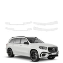 GrizzGlass HeavyDuty White Door Sill Protective Film Mercedes GLS 450d (2023-2026) [4in1]