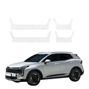 GrizzGlass HeavyDuty White Door Sill Protective Film Kia Sportage 5 Facelift (2025-2026) [4in1]