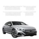 GrizzGlass HeavyDuty White Door Sill Protective Film Volkswagen Arteon (2024-2025) [4in1]