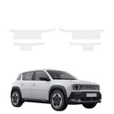 GrizzGlass HeavyDuty White Door Sill Protective Film Renault R4 (2025-2026) [4in1]