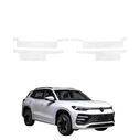 GrizzGlass HeavyDuty White Door Sill Protective Film Volkswagen Tayron (2025-2026) [4in1]