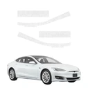 GrizzGlass HeavyDuty White Door Sill Protective Film Tesla Model S (2023-2026) [4in1]