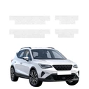 GrizzGlass HeavyDuty White Door Sill Protective Film Seat Arona (2021-2026) [4in1]