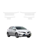 GrizzGlass HeavyDuty White Door Sill Protective Film Toyota Auris (2012-2015) [4in1]