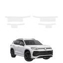 GrizzGlass HeavyDuty White Door Sill Protective Film Volkswagen Tiguan (2023-2026) [4in1]