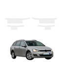 GrizzGlass HeavyDuty White Door Sill Protective Film Volkswagen Golf 7 Variant (2013-2020) [4in1]