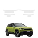 GrizzGlass HeavyDuty Clear Door Sill Protective Film Jeep Compass (2025-2026) [4in1]