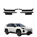 GrizzGlass HeavyDuty Black Illuminated Door Sill Protective Film Toyota RAV4 (2026) [4in1]
