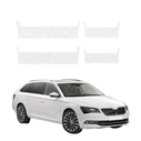 GrizzGlass HeavyDuty White Door Sill Protective Film Skoda Superb 3 Combi (2015-2019) [4in1]