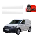 GrizzGlass BodyShield Front Door Sill Without Notch Protective Film Volkswagen Caddy Cargo (2020-2026) [2in1]