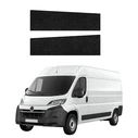 GrizzGlass HeavyDuty Black Front Door Sill Protective Film Opel Movano (2006-2026) [2in1]