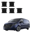 GrizzGlass HeavyDuty Black Door Handle Protective Film Mercedes-Benz eVito (2014-2026) [5in1]