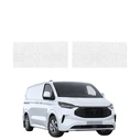 GrizzGlass HeavyDuty White Front Door Sill Protective Film Ford Transit Custom (2022-2026) [2in1]