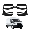 GrizzGlass HeavyDuty Black Front Protective Film Ford Transit Van 350 L3 (2023-2026) [6in1]