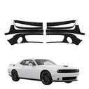 GrizzGlass HeavyDuty Black Front Protective Film Dodge Challenger GT (2015-2023) [8in1]