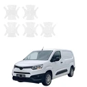 GrizzGlass HeavyDuty White Door Handle Protective Film Toyota Proace City (2018-2026) [5in1]