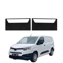 GrizzGlass HeavyDuty Black Front Door Sill Protective Film Toyota Proace City (2018-2026) [2in1]