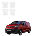 GrizzGlass HeavyDuty White Door Handle Protective Film Citroen Jumpy (2024-2026) [4in1]