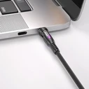 STATIK PowerPivot Pro Braided Rotating USB-C Cable 1m — Black