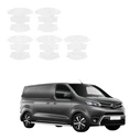GrizzGlass HeavyDuty White Door Handle Protective Film Toyota Proace (2024-2026) [5in1]