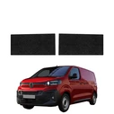 GrizzGlass HeavyDuty Black Front Door Sill Without Notch Protective Film Citroen Jumpy (2024-2026) [2in1]