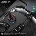 Φορτιστής Αυτοκινήτου Lamtech METAL QC3.0 & PD20W METAL GRAY
