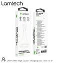 Καλώδια USB Lamtech Charging & Data Lightning 1m White