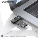 Card Reader Lamtech USB 3.0 Black