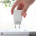 Φορτιστής Πρίζας Lamtech Quick Charger USB3.0 18W WHITE