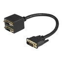 Αντάπτορας DVI StarTech DVI-D to 2x DVI-D Dual Link DVI25 Y - Male / 2x Socket - 30.5 cm