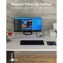 Goobay Gigabit Ethernet Switch 5 Θυρών 64563 - Λευκό