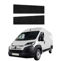 GrizzGlass HeavyDuty Black Front Door Sill Protective Film Citroen Jumper (2006-2026) [2in1]