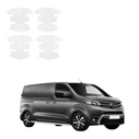 GrizzGlass HeavyDuty White Door Handle Protective Film Toyota Proace (2024-2026) [4in1]
