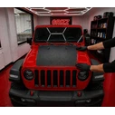 GrizzGlass HeavyDuty Black Front Door Sill Protective Film Ford Transit Connect (2022-2026) [2in1]
