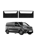 GrizzGlass HeavyDuty Black Front Door Sill Protective Film Toyota Proace (2024-2026) [2in1]
