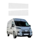 GrizzGlass HeavyDuty Clear Front Door Sill Protective Film Fiat Ducato (2006-2026) [2in1]