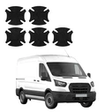 GrizzGlass HeavyDuty Black Door Handle Protective Film Ford Transit (2020-2026) [5in1]