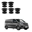 GrizzGlass HeavyDuty Black Door Handle Protective Film Toyota Proace (2024-2026) [5in1]