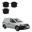 GrizzGlass HeavyDuty Black Door Handle Protective Film Renault Kangoo Van (2021-2026) [3in1]