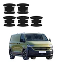 GrizzGlass HeavyDuty Black Door Handle Protective Film Volkswagen Transporter (2024-2026) [5in1]