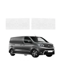 GrizzGlass HeavyDuty White Front Door Sill Without Notch Protective Film Toyota Proace (2024-2026) [2in1]