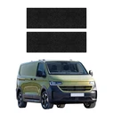 GrizzGlass HeavyDuty Black Front Door Sill Protective Film Volkswagen Transporter (2024-2026) [2in1]