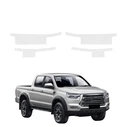 GrizzGlass HeavyDuty Clear Door Sill Protective Film JAC T8 Plus (2025-2026) [4in1]