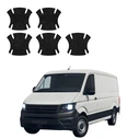 GrizzGlass HeavyDuty Black Door Handle Protective Film Volkswagen Crafter (2016-2026) [5in1]
