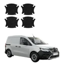 GrizzGlass HeavyDuty Black Door Handle Protective Film Renault Kangoo Van (2021-2026) [4in1]