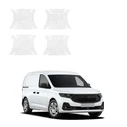 GrizzGlass HeavyDuty White Door Handle Protective Film Ford Transit Connect (2022-2026) [4in1]