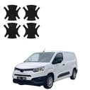 GrizzGlass HeavyDuty Black Door Handle Protective Film Toyota Proace City (2018-2026) [4in1]