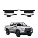 GrizzGlass HeavyDuty Black Door Sill Protective Film JAC T8 Plus (2025-2026) [4in1]