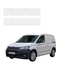 GrizzGlass HeavyDuty White Front Door Sill Without Notch Protective Film Volkswagen Caddy Cargo (2020-2026) [2in1]